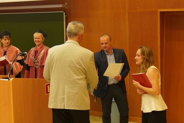 Fotografie z inauguracji roku akademickiego
