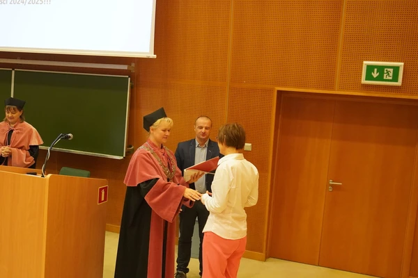 Fotografie z inauguracji roku akademickiego