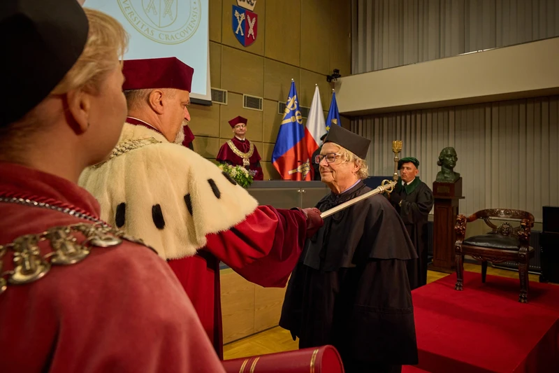 Uroczystość nadania tytułu doktora honoris causa Jerzemu Zawistowskiemu