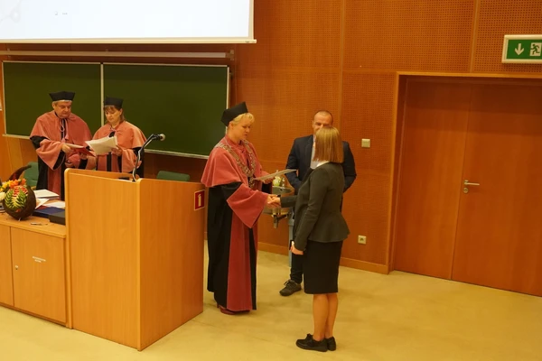 Fotografie z inauguracji roku akademickiego
