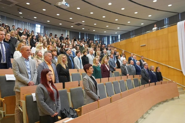Fotografie z inauguracji roku akademickiego